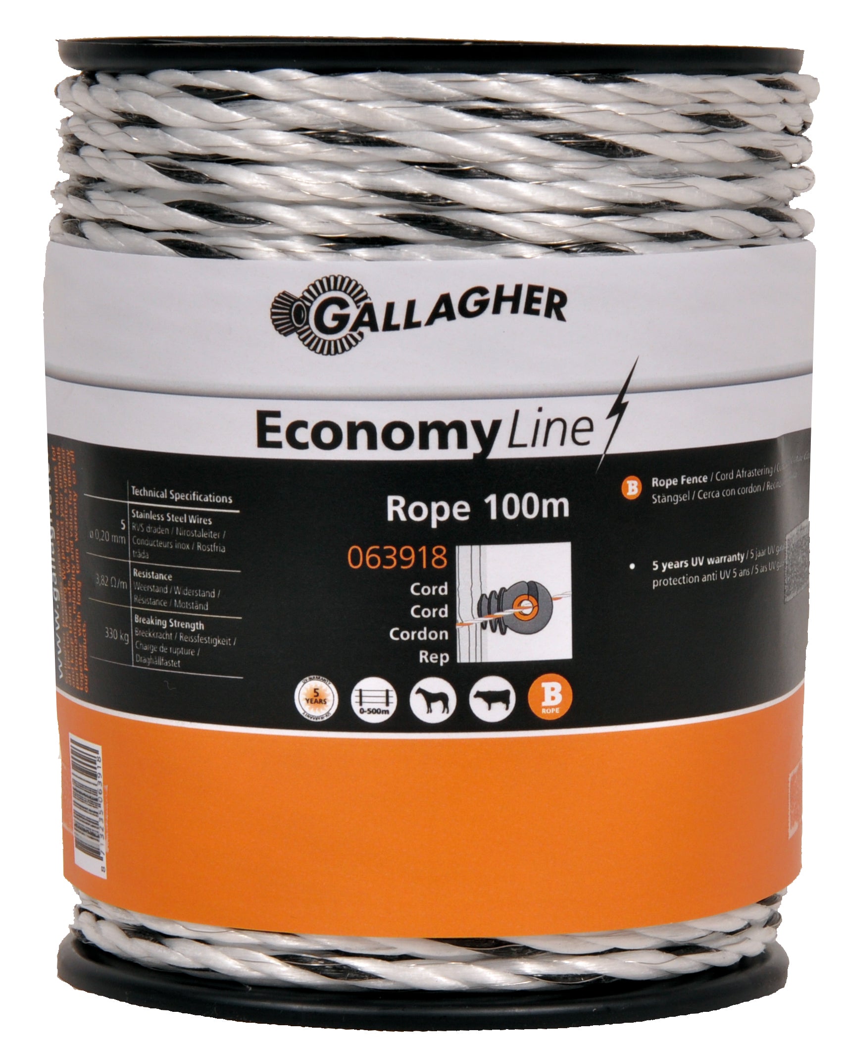 EconomyLine rope White 100m