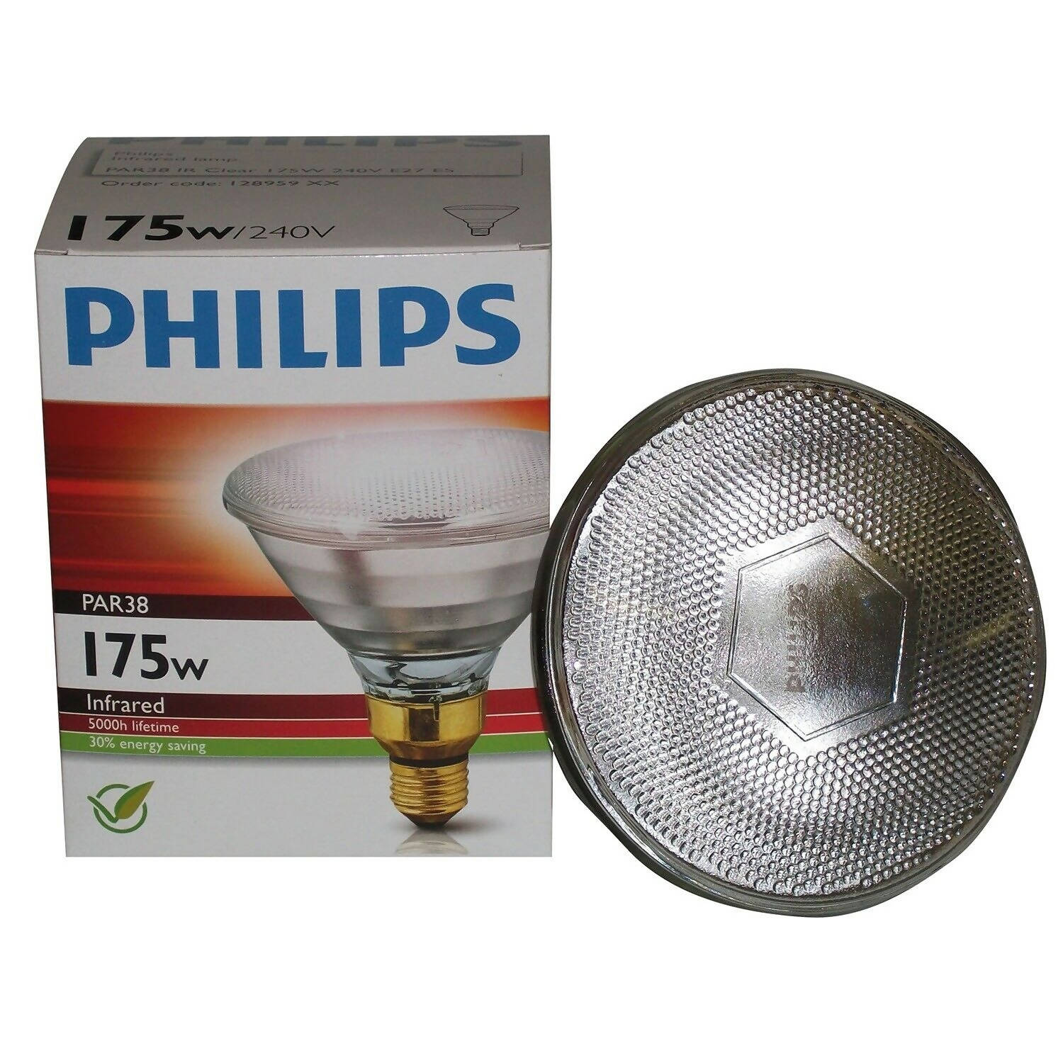 Heat Lamp Bulb - 175 W (6 Pack)