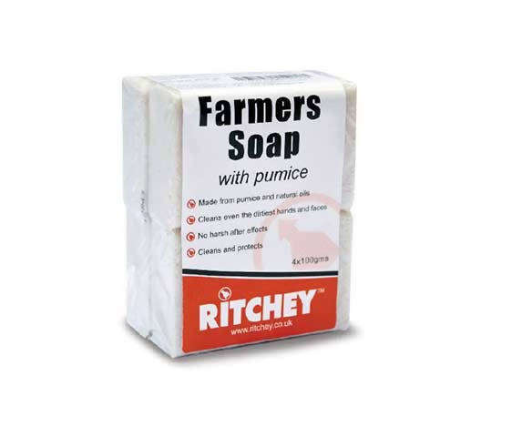 Farmers' Pumice Soap - (2 x 4 pack)